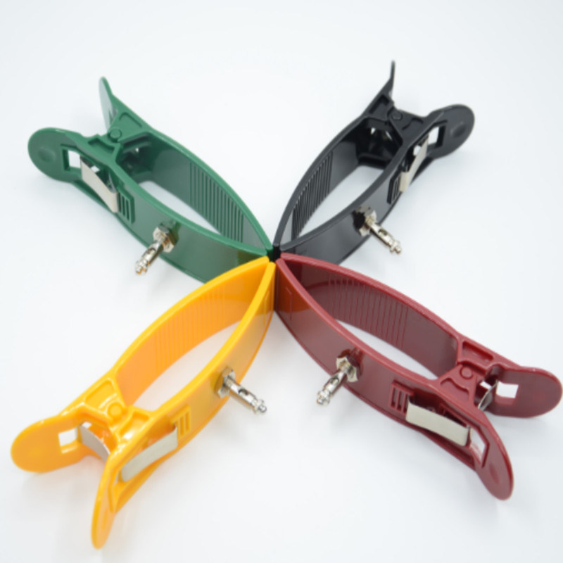 इलेक्ट्रोड ईकेजी ईकेजी मशीन सहायक उपकरण अंग क्लैंप पुनः प्रयोज्य बहुरंगी