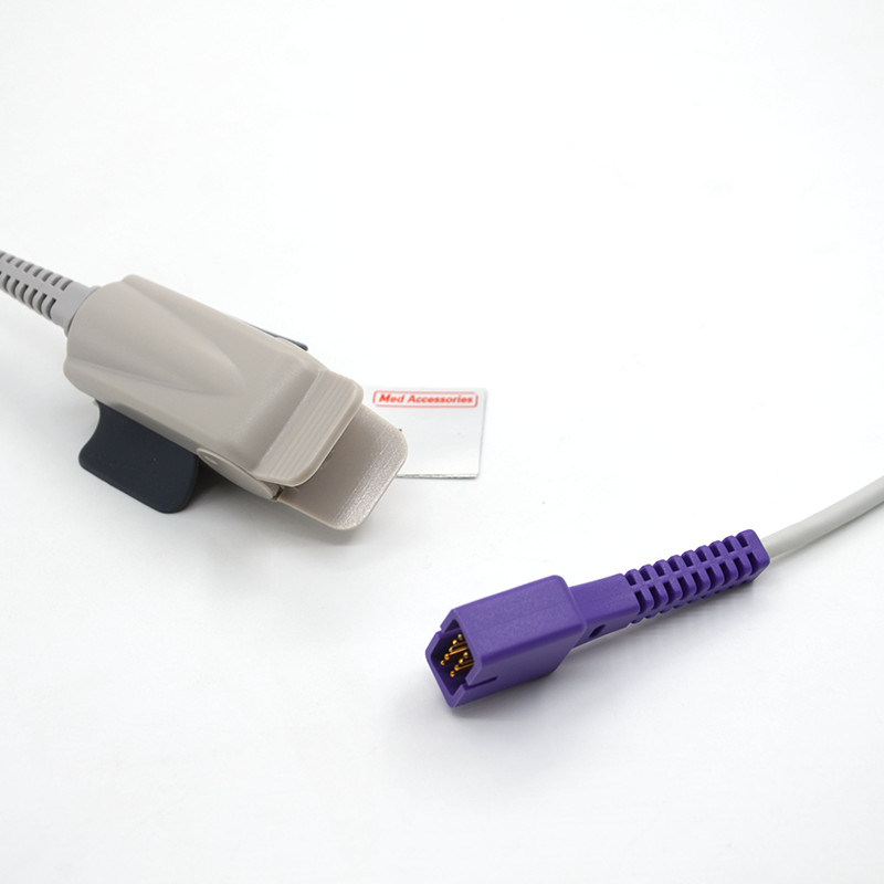 फिंगर क्लिप उच्च गुणवत्ता पोर्टेबल पल्स ऑक्सीमीटर Spo2 सेंसर वयस्क 9 पिन मल्टी फंक्शन