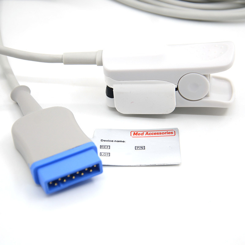 संगत जीई मार्क्वेट वयस्क उंगली Spo2 सेंसर 11 पिंसेंसर spo2