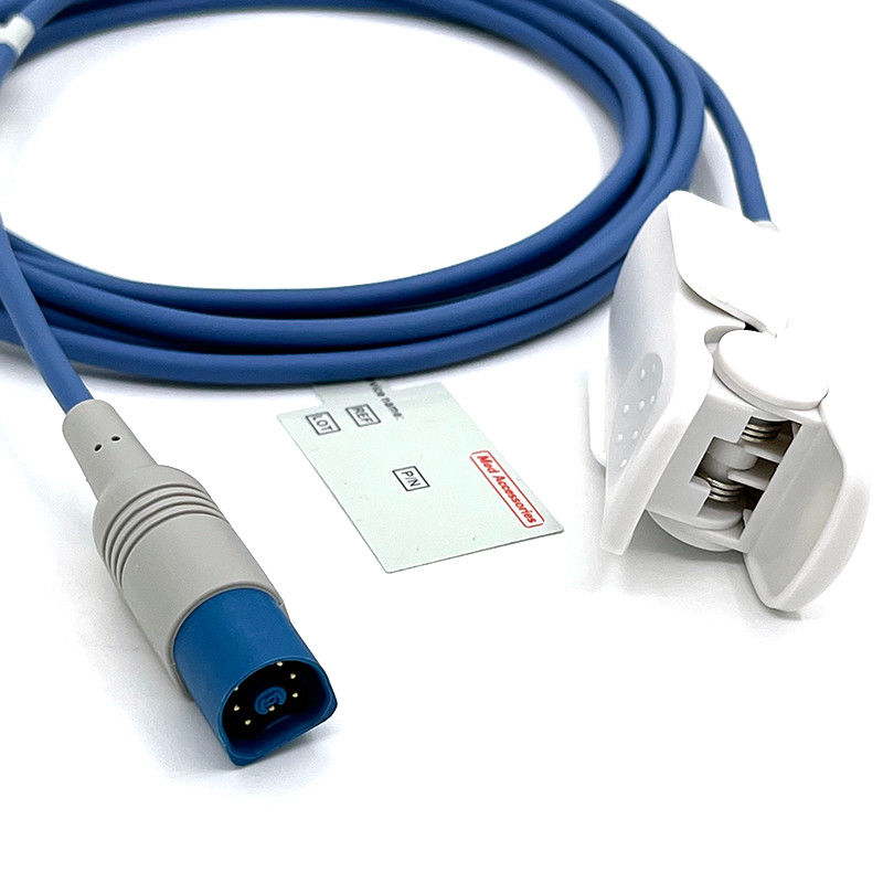 Wrap Probe Pulse Oximeter Reusable Neonate Wrap SpOo2 Sensor HP Pulse Oximeter Probe L3m के लिए 8 पिन का उपयोग किया जा सकता है