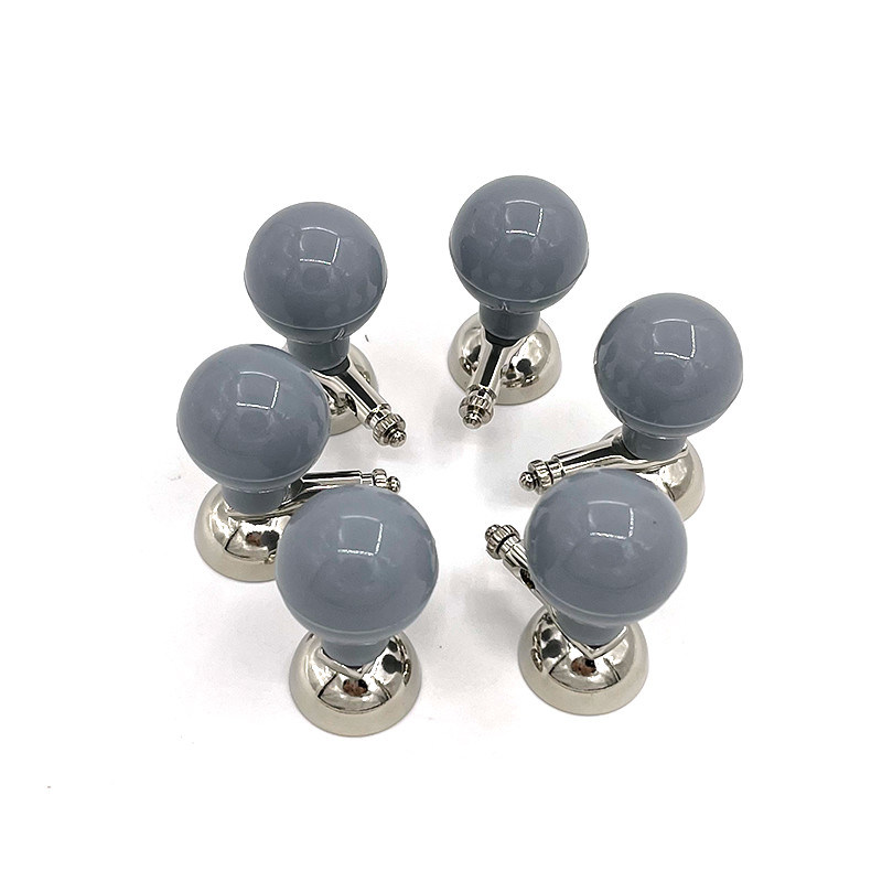 पुनः प्रयोज्य निकेल अंग क्लैंप और सक्शन कप वयस्क आकार में ईसीजी मशीन सामान के लिए इलेक्ट्रोड