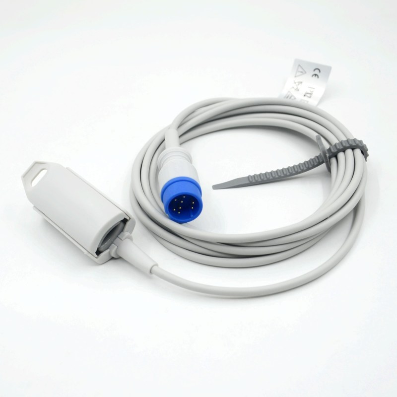 निर्माता मॉनिटर सहायक उपकरण पुनः प्रयोज्य वयस्क क्लिप संगत क्रिएटिव K12 SpO2 सेंसर