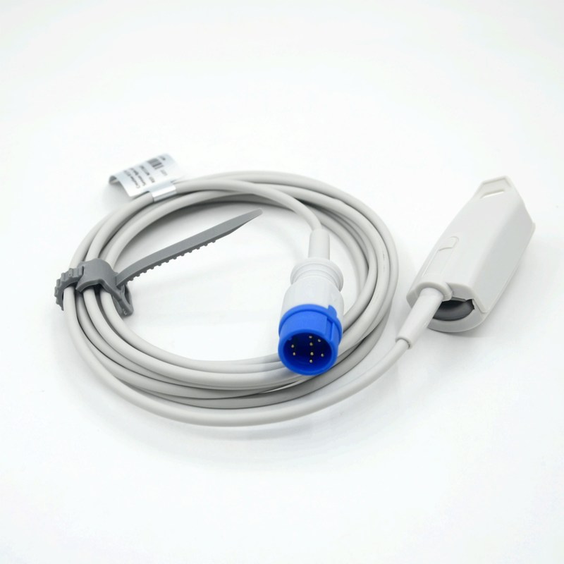 निर्माता मॉनिटर सहायक उपकरण पुनः प्रयोज्य वयस्क क्लिप संगत क्रिएटिव K12 SpO2 सेंसर