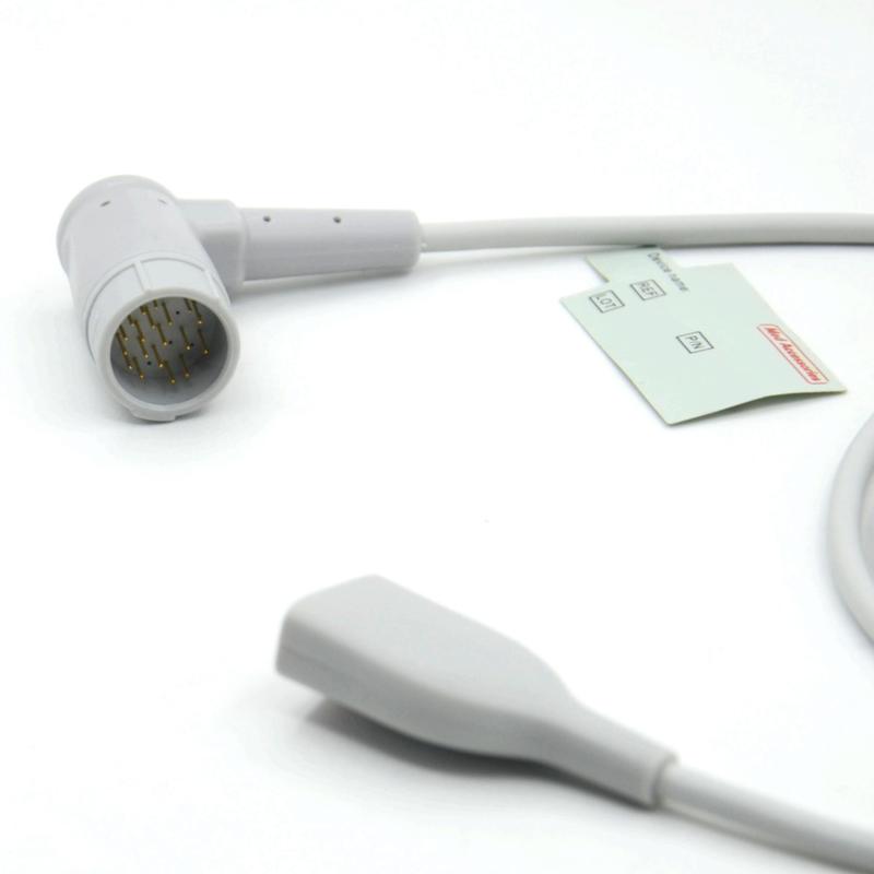 मेडिकल एक्सेसरीज संगत Philips to M SpO2 एडाप्टर केबल TPU Spo2 एक्सटेंशन केबल